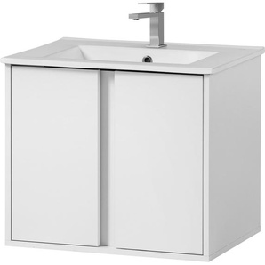 Waschtisch INOSIGN Dex Waschtische weiß (weiß, weiß) Waschtische Badschrank, Badmöbel inkl. Waschbecken, 60 cm Breite