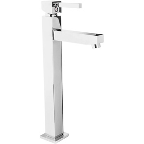 Waschtischarmatur CORNAT AVILA Armaturen Gr. B/H/T: 3,2 cm x 32,8 cm x 16,2 cm, grau (chromfarben) Waschtischarmaturen Wasserhahn