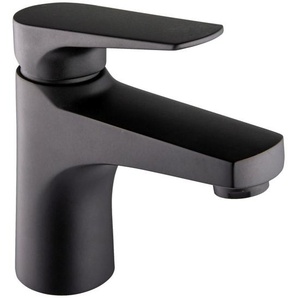 Waschtischarmatur , Schwarz , Metall , 4.8x13.5x12.5 cm , Made in Germany , Badezimmer, Waschbecken & Armaturen, Badarmaturen