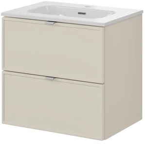 Waschtischkombination  Behler See ¦ beige ¦ Maße (cm): B: 61 H: 58,7 T: 46.0