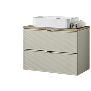 Waschtischkombination  Behler See ¦ beige ¦ Maße (cm): B: 80,6 H: 69 T: 46.5