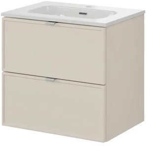 Waschtischkombination - beige - Materialmix - 61 cm - 58,7 cm - cm 46,0 | Möbel Kraft