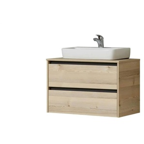 Waschtischkombination  Dillinger See ¦ holzfarben ¦ Maße (cm): B: 81 H: 61,9
