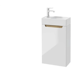Waschtischkombination - weiß - Materialmix - 39 cm - 60 cm - cm 22,0 | Möbel Kraft
