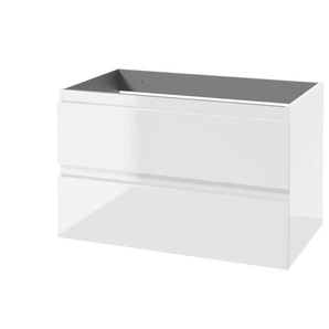 Waschtischunterschrank  Conventer See  ¦ weiß ¦ Maße (cm): B: 80 H: 50 T: 45.0