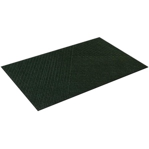 wash+dry by Kleen-Tex Fußmatte Stripes midnight green, rechteckig, Höhe: 8 mm