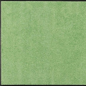 wash+dry by Kleen-Tex Fußmatte Trend Uni, rechteckig, Höhe: 7 mm, Schmutzfangmatte, rutschhemmend, In- und Outdoor geeignet, waschbar