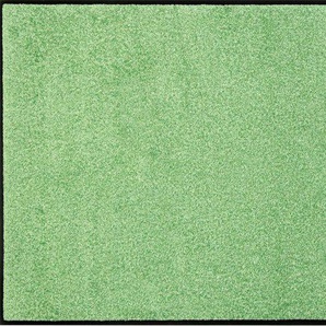 wash+dry by Kleen-Tex Fußmatte Trend Uni, rechteckig, Höhe: 7 mm, Schmutzfangmatte, rutschhemmend, In- und Outdoor geeignet, waschbar