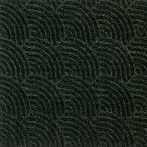 wash+dry by Kleen-Tex Fußmatte Waves midnight green, rechteckig, Höhe: 8 mm