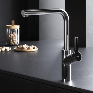 Wasserhahn Küche drehbar Küchenarmatur Edelstahl Spültischarmatur Hochdruck Armatur Mischbatterie Küche gebürstet FXB05000 X-Joy s, Chrom - Am.pm