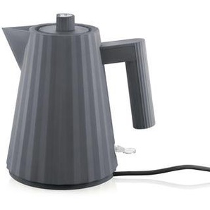 Wasserkocher Plissé plastikmaterial grau / 1 L - Alessi - Grau