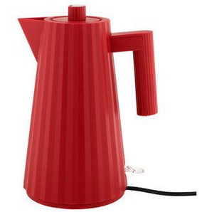 Wasserkocher Plissé plastikmaterial rot / 1,7 l - Alessi - Rot