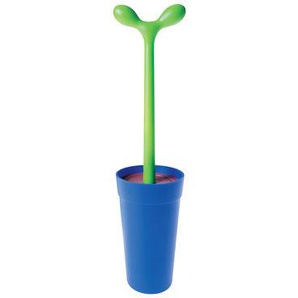 WC Bürste Merdolino plastikmaterial blau - Alessi - Blau