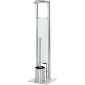 Wenko - WC-Bürstengarnitur Rivalta matt WC-Bürstengarnitur
