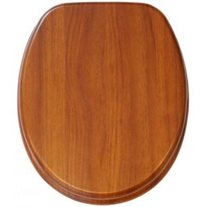WC-Sitz Mahagoni - Premium Toilettendeckel direkt vom Hersteller