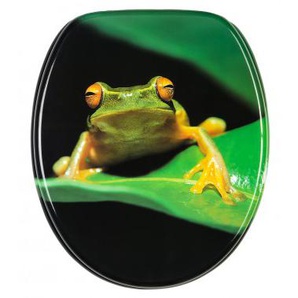 WC-Sitz mit Absenkautomatik Frosch Grün - Premium Toilettendeckel direkt vom Hersteller