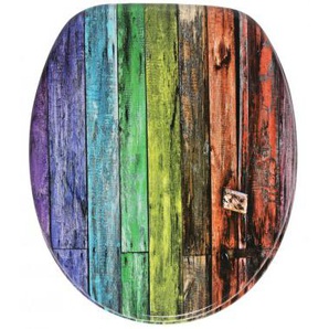 WC-Sitz mit Absenkautomatik Rainbow - Premium Toilettendeckel direkt vom Hersteller