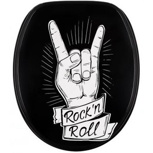 WC-Sitz mit Absenkautomatik Rock n Roll - Premium Toilettendeckel direkt vom Hersteller
