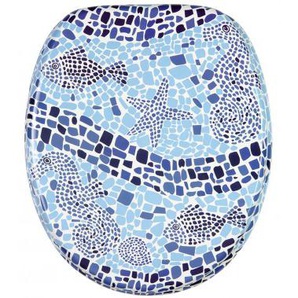 WC-Sitz Mosaic World - Premium Toilettendeckel direkt vom Hersteller