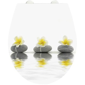 WC Sitz  Stones with Flowers | Kunststoff, Kunststoff | 39 cm | 45 cm |
