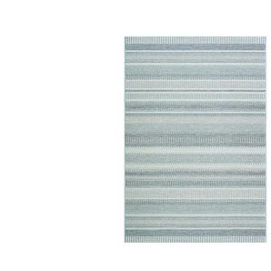 Webteppich - blau - Synthetische Fasern - 160 cm | Möbel Kraft