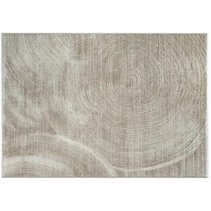 Webteppich  Flowline ¦ beige ¦ Synthetische Fasern ¦ Maße (cm): B: 80
