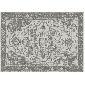 Webteppich - grau - Synthetische Fasern - 133 cm | Möbel Kraft