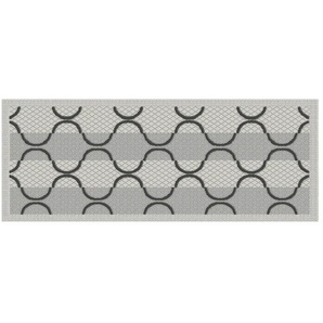 Webteppich - grau - Synthetische Fasern - 80 cm | Möbel Kraft