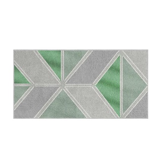 Webteppich  Mikah ¦ grün ¦ Synthetische Fasern ¦ Maße (cm): B: 80