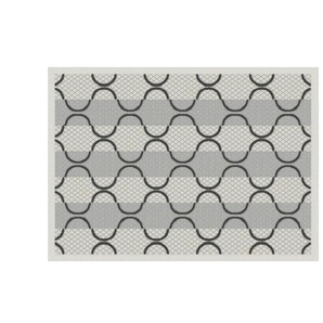 Webteppich  Simple Life ¦ grau ¦ Synthetische Fasern ¦ Maße (cm): B: 133