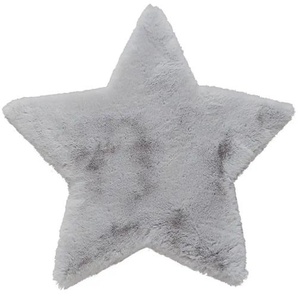 Webteppich Teddy | grau | Synthetische Fasern | 60 cm | 2,5 cm |