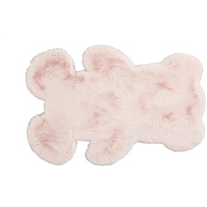 Webteppich Teddy | rosa/pink | Synthetische Fasern | 60 cm | 2,5 cm |