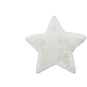 Webteppich Teddy | weiß | Synthetische Fasern | 60 cm | 2,5 cm |