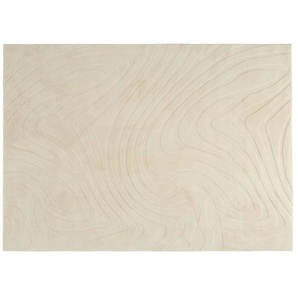 Webteppich Wave ¦ beige ¦ Synthetische Fasern ¦ Maße (cm): B: 160