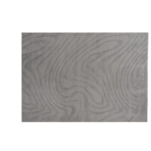 Webteppich Wave ¦ grau ¦ Synthetische Fasern ¦ Maße (cm): B: 120