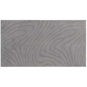 Webteppich Wave ¦ grau ¦ Synthetische Fasern ¦ Maße (cm): B: 80
