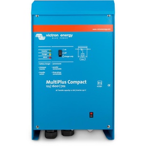 Wechselrichter »Inverter / Charger Victron MultiPlus C 12/1600/70-16« Wandler 1600 W, 12 VDC blau Elektroinstallation