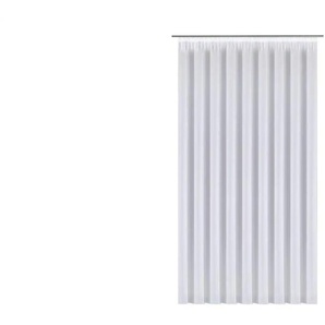 Weckbrodt Gardinenstore mit Kräuselband - weiß - Synthetik - 0,5 cm - 245 cm | Möbel Kraft