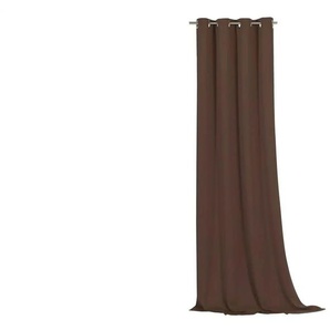 Weckbrodt Verdunk.-/Thermovorhang - braun - Synthetik - 135 cm - 0,5 cm | Möbel Kraft