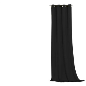 Weckbrodt Verdunk.-/Thermovorhang - schwarz - Synthetik - 275 cm - 0,5 cm | Möbel Kraft