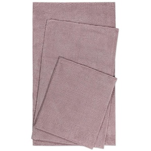 Wecon home Basics Badematte Balu, Höhe 14 mm, Polyester, rechteckig, Chenille, waschbar, rutschfest, schnell trocknend, weich, Badteppich