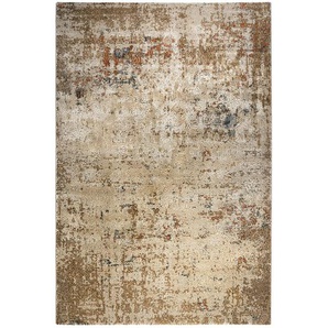 Wecon Home Kurzflorteppich Baroque Vintage I Sandgrau Rechteckig 160x225 cm (BxT) Vintage Design Mischgewebe