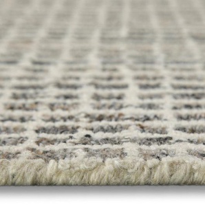 Wecon home Teppich Hamptons FOURTEEN, rechteckig, Höhe: 10 mm, Läufer, Fasermix, Kurzflor, Wohnzimmer, Schlafzimmer, elegant, Karo