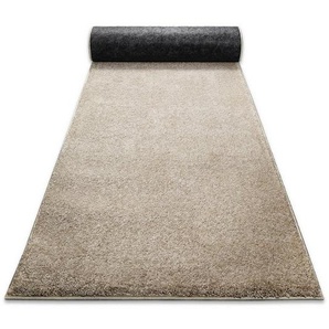Wecon home Hochflor-Teppich Manta, rechteckig, Höhe: 25 mm, Läufer, Langflor maschinell gewebt, robust, Wohn- & Schlafzimmer, uni