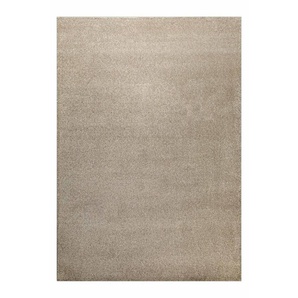 Wecon home Hochflor-Teppich Manta, rechteckig, Höhe: 25 mm, Läufer, Langflor maschinell gewebt, robust, Wohn- & Schlafzimmer, uni