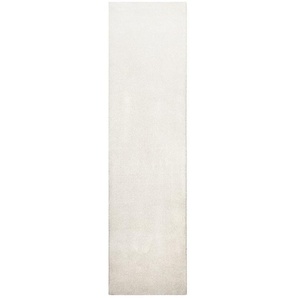 Wecon home Hochflor-Teppich Manta, rechteckig, Höhe: 25 mm, Läufer, Langflor maschinell gewebt, robust, Wohn- & Schlafzimmer, uni