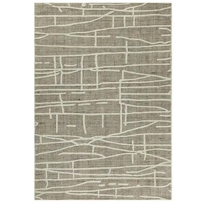 WECONhome Teppich - creme - Synthetische Fasern - 110 cm - 6 cm | Möbel Kraft