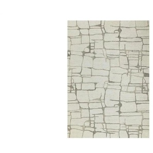 WECONhome Teppich - creme - Wolle - 140 cm | Möbel Kraft