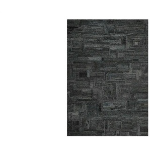 WECONhome Teppich - schwarz - Synthetische Fasern - 70 cm - 10 cm | Möbel Kraft