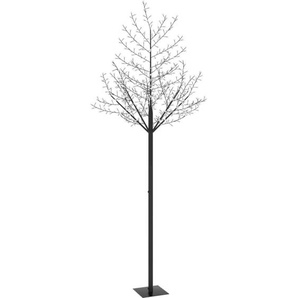 Weihnachtsbaum 600 LEDs Blaues Licht Kirschblüten 300 cm Vidaxl